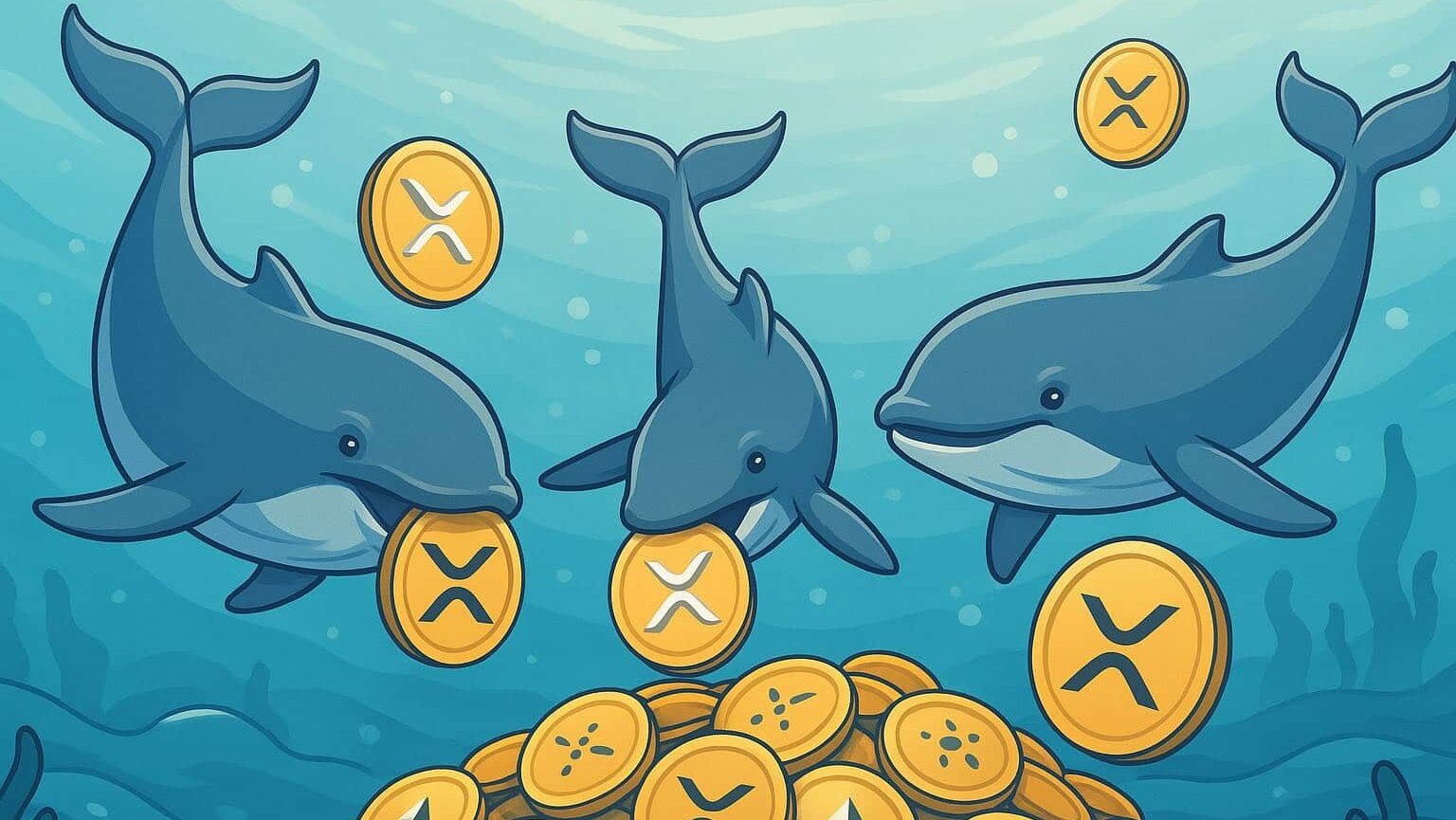 XRP whales kopen 250 miljoen tokens in 2 dagen – mega rally naar $5 verwacht