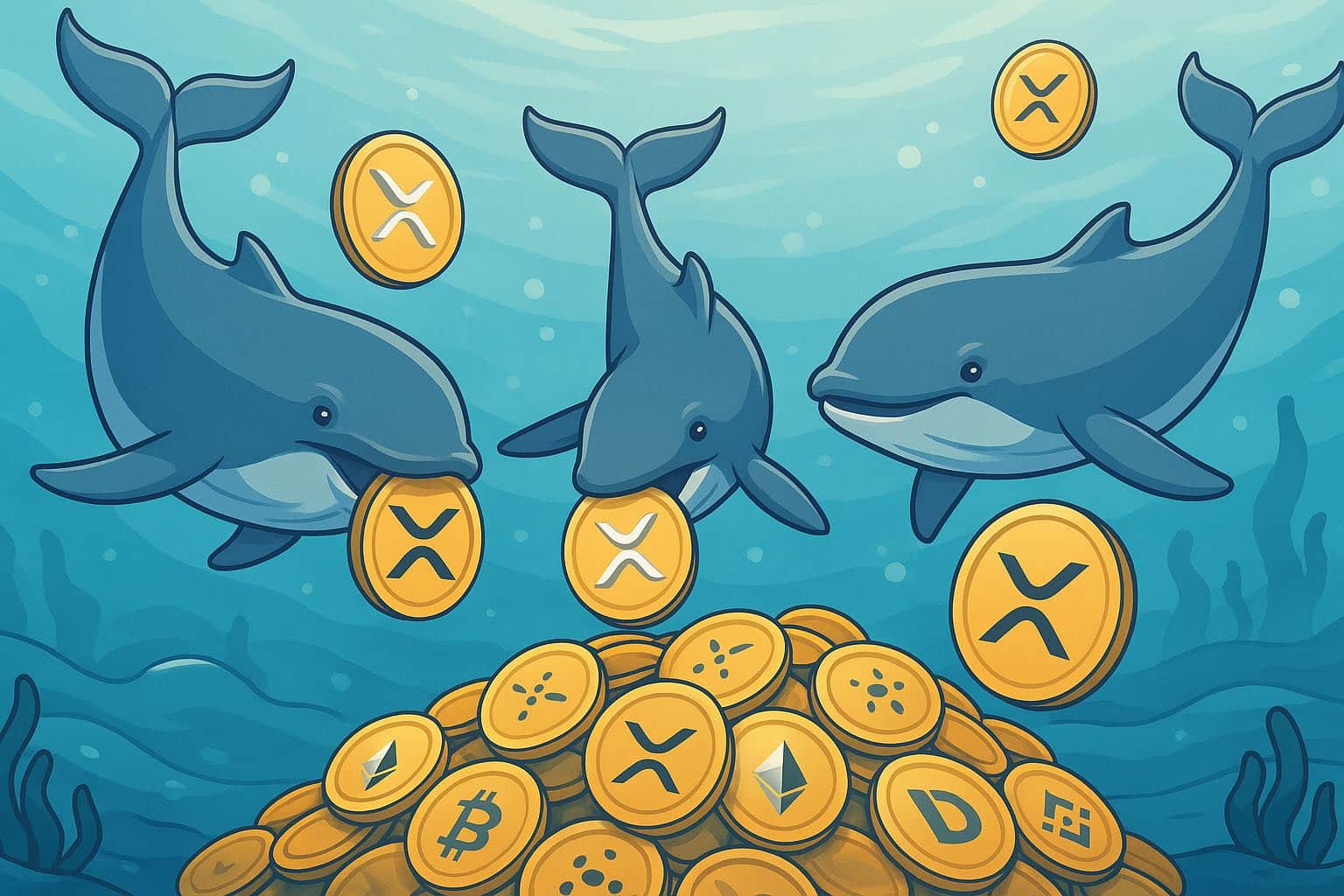 Ripple whales accumuleren massaal na institutionele integraties – recordaantal wallets boven 1M XRP