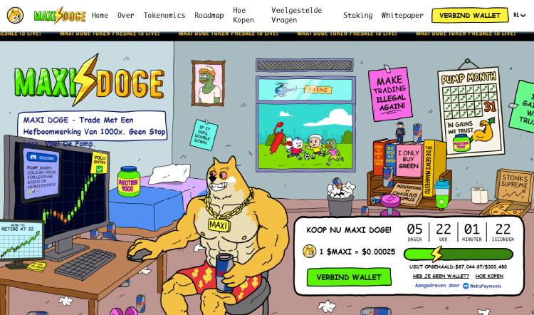 Maxi-Doge welke crypto beste AI agent crypto alternatief