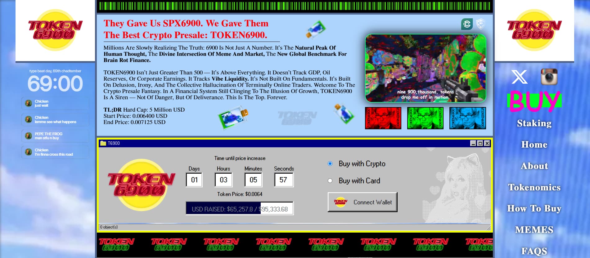 Beste opkomende crypto Token6900 staking
