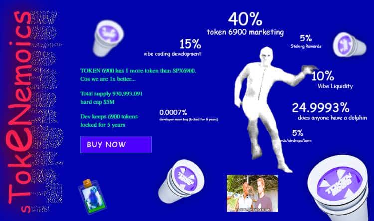 tokenomics TOKEN6900