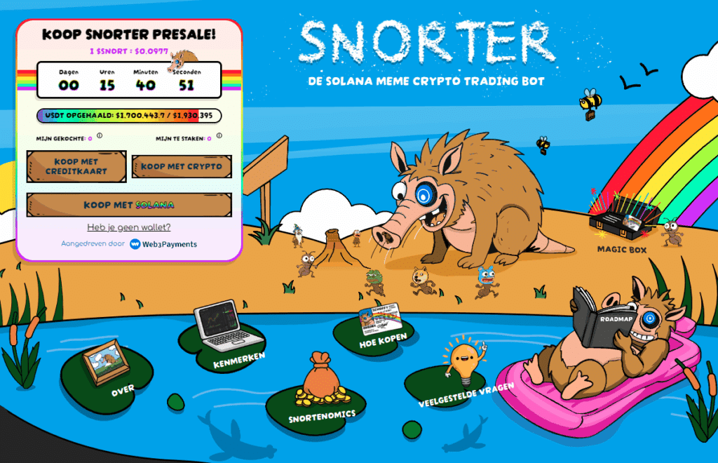 Snorter Bot ($SNORT) presale 2025