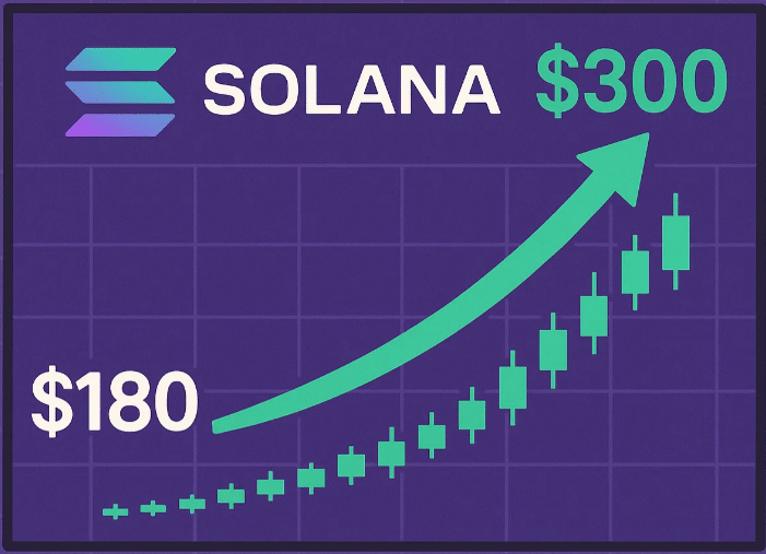Solana koers vormt bullish patroon bij $180 – kan SOL doorbreken naar $300 deze zomer?