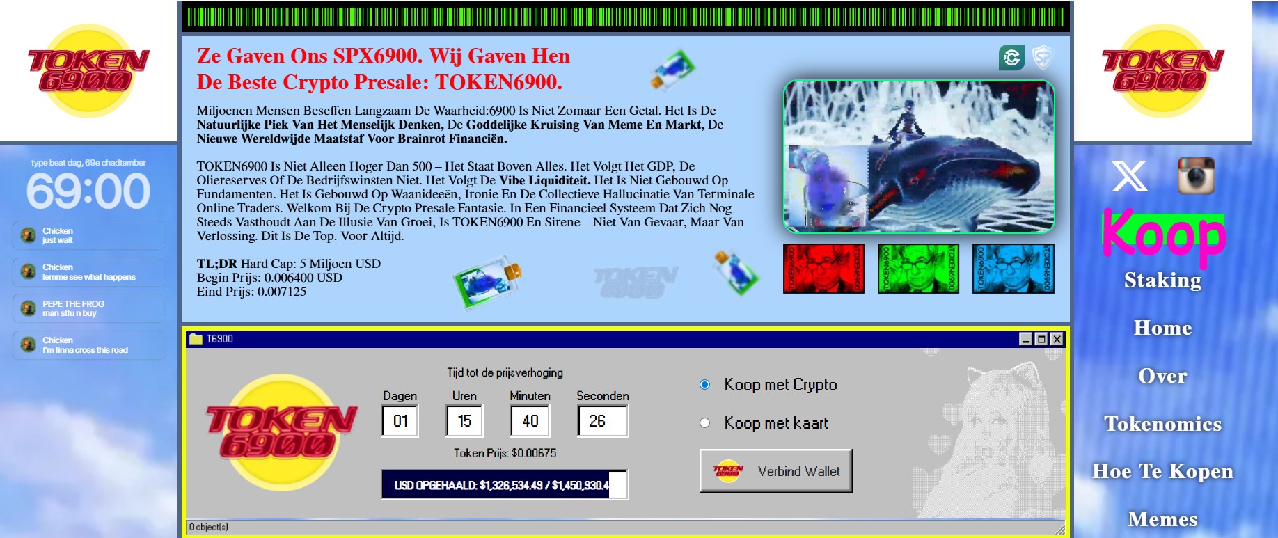 token6900 hoofdpagina