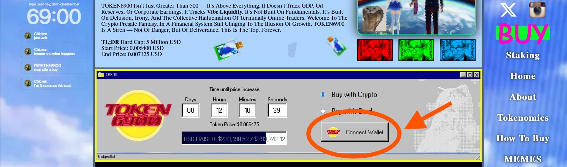wallet connect token6900 koers verwachting