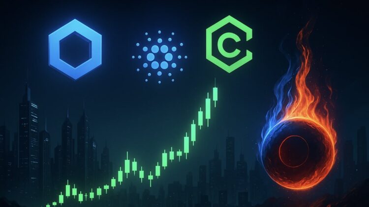 Chainlink, Cardano en Cronos beste altcoins van augustus 2025.