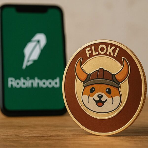 Floki koers springt 10% na Robinhood listing – meme coin doorbreekt $1 miljard marktkapitalisatie