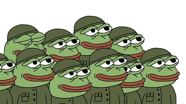 Wall Street Pepe $WEPE token sale op Solana, met focus op meme coin en burn economie.