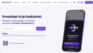 Kraken - Bitcoin kopen met iDEAL