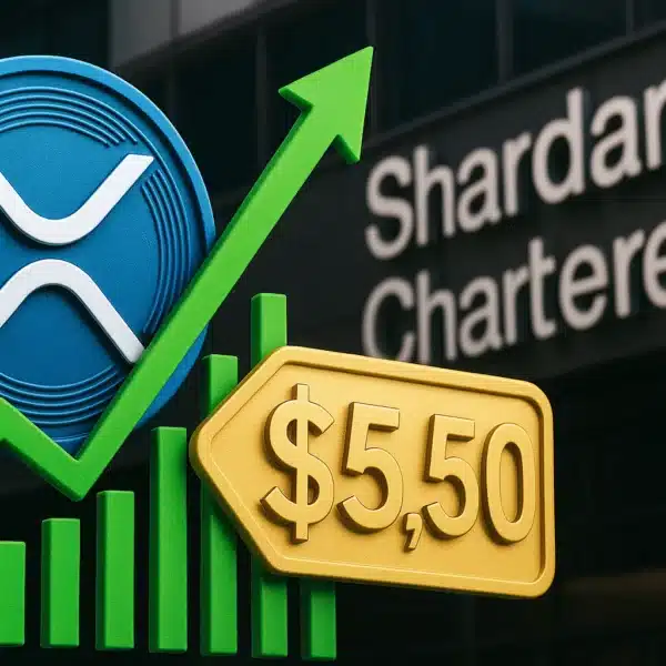 Ripple koers klaar voor pump volgens Standard Chartered – koers naar $5,50 eind 2025?