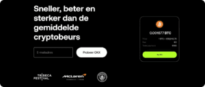 OKX review landingspagina