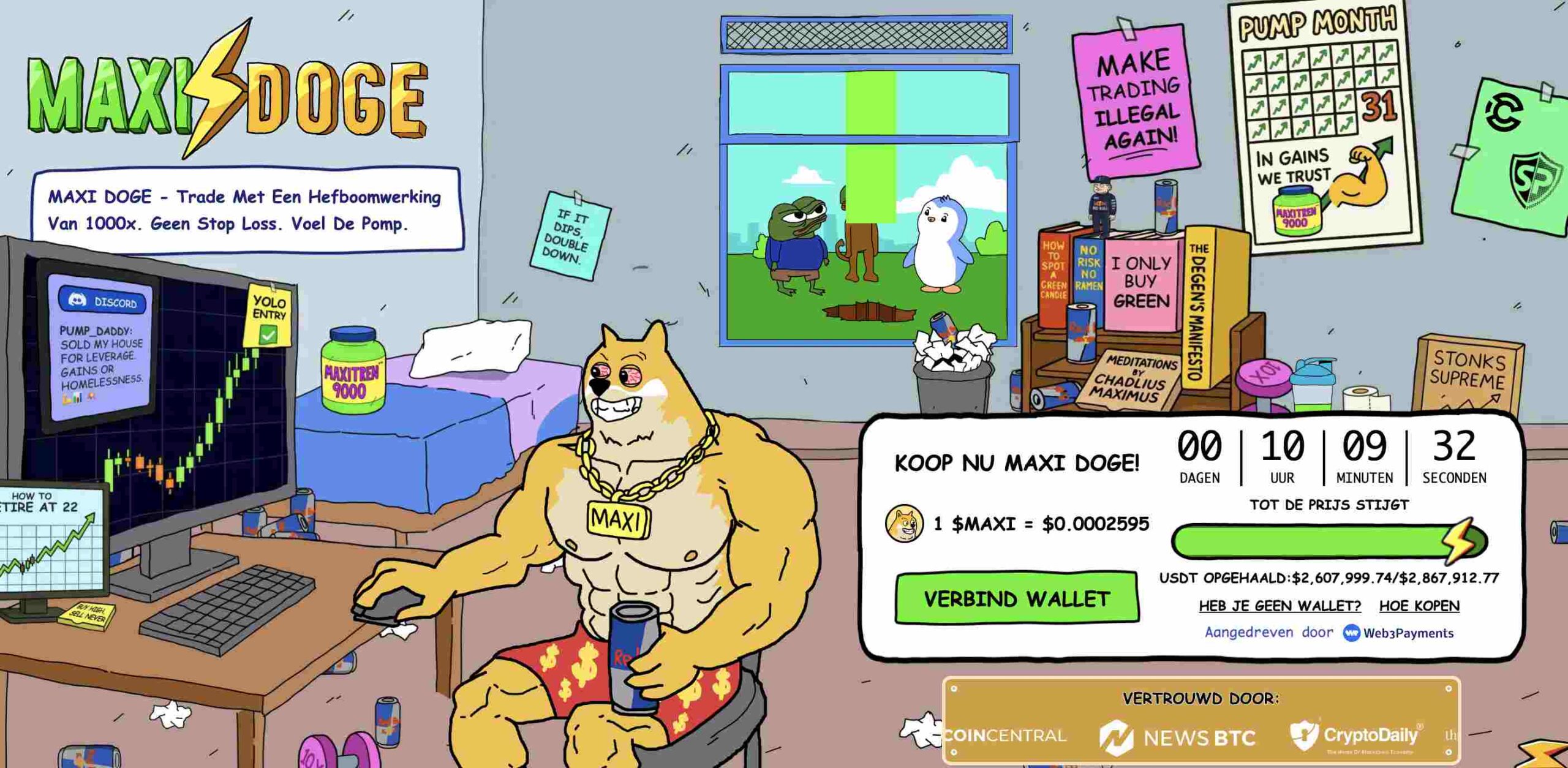 Presale Maxi Doge $MAXI