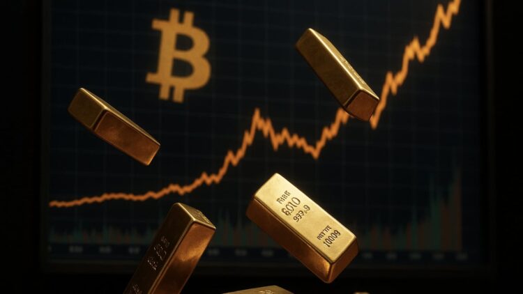 Goud koers crasht – geld stroming naar Bitcoin en crypto verwacht