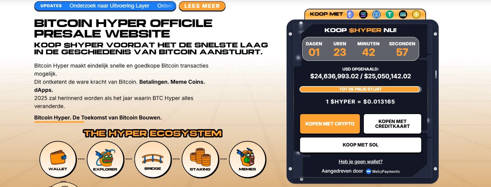 Bitcoin Hyper wil met een L2 de Bitcoin snelheid verhogen