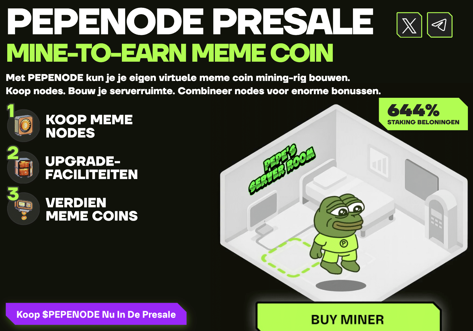 PEPENODE presale $PEPENODE 