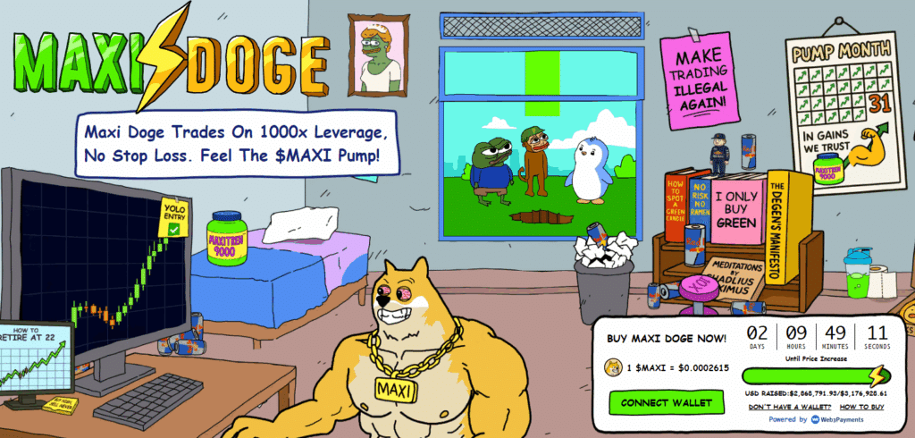 Maxi Doge ($MAXI) presale 2025