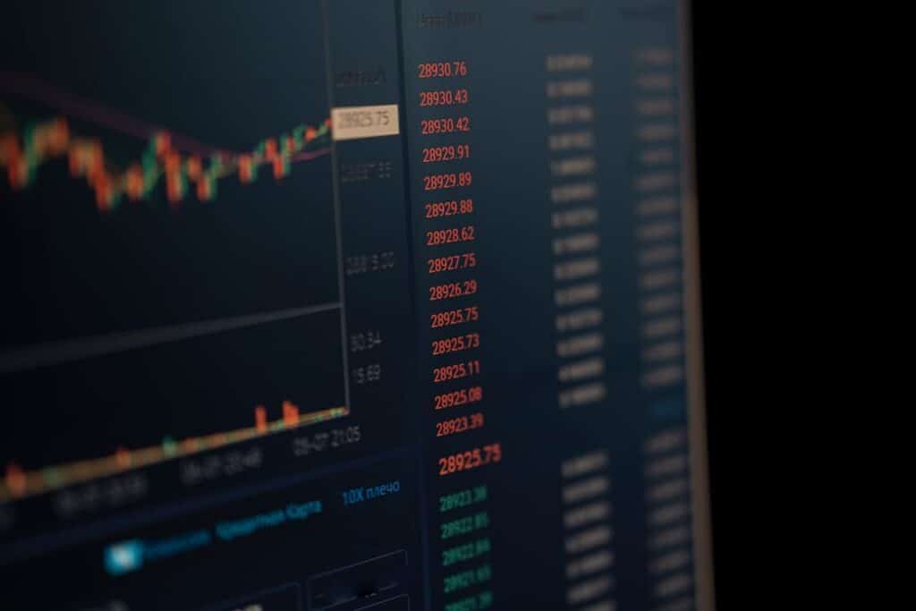 koersgegevens die de prijsontwikkeling van Binance Coin (BNB) laten zien.