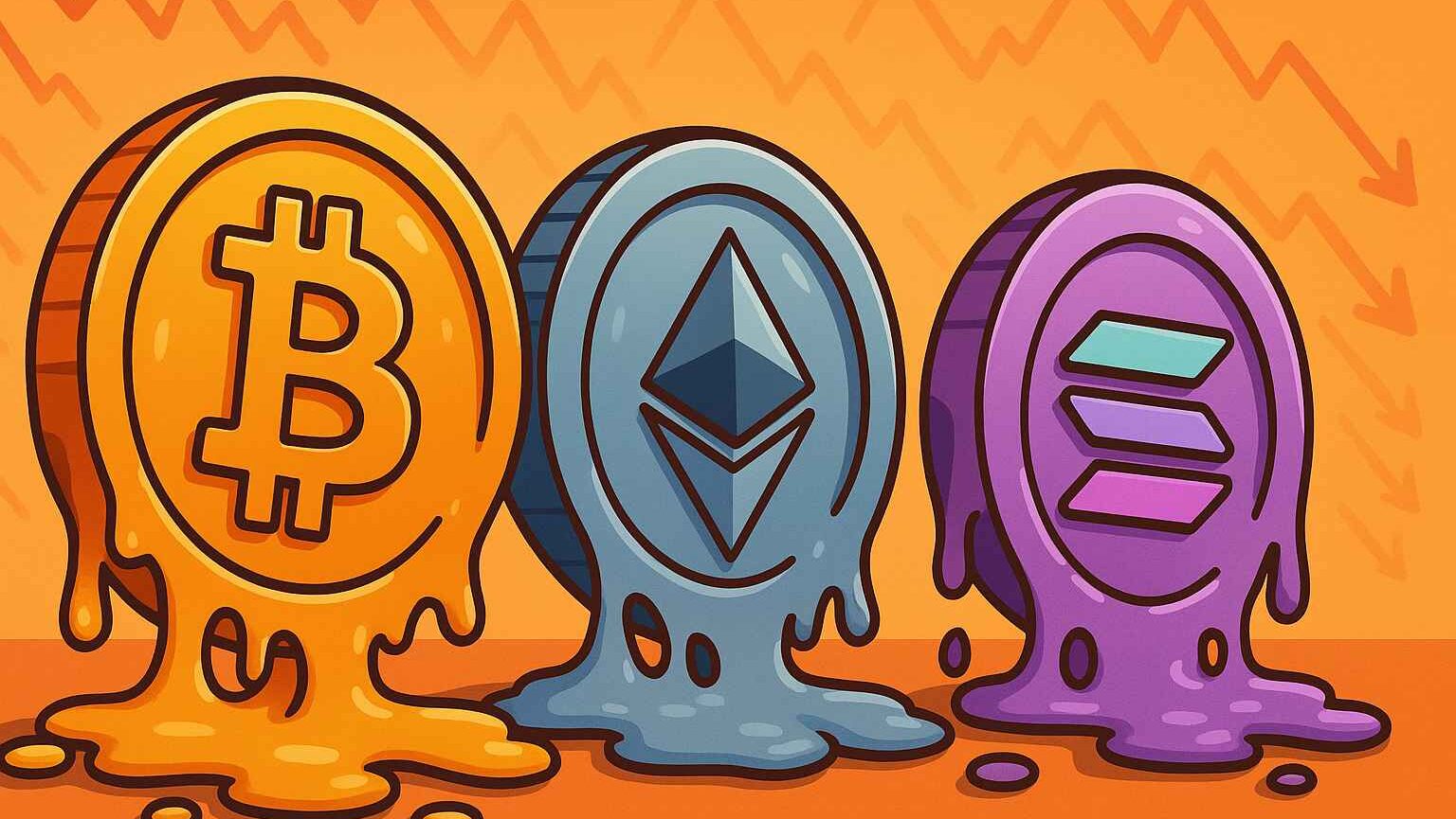 BTC, ETH & SOL Tonen Zwakte - Begin Van Crypto Bearmarkt?