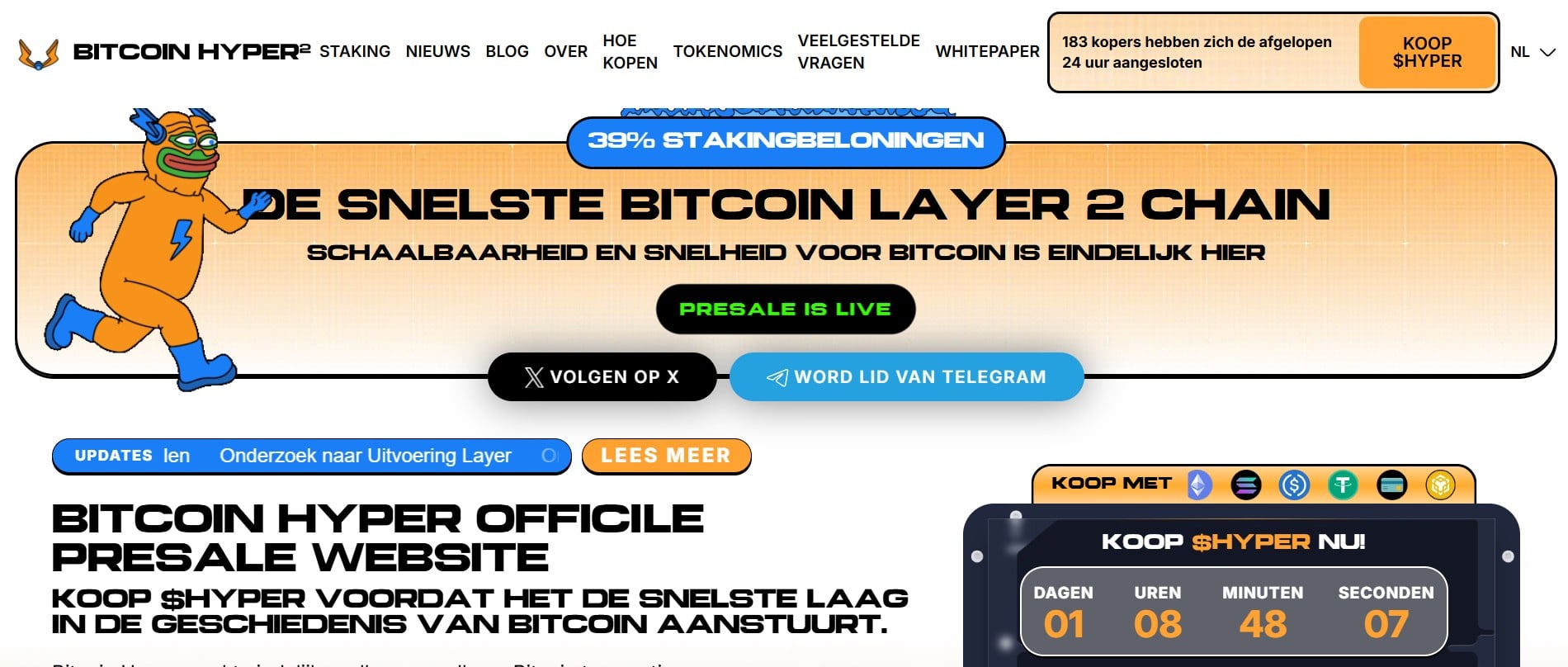 Bitcoin Hyper Presale