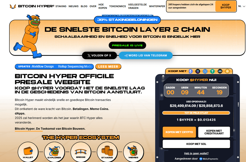 Bitcoin Hyper beste crypto presale na japan renteverhoging