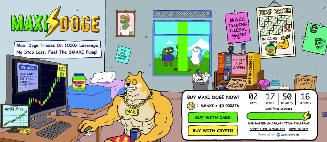 Maxi Doge MAXI presale