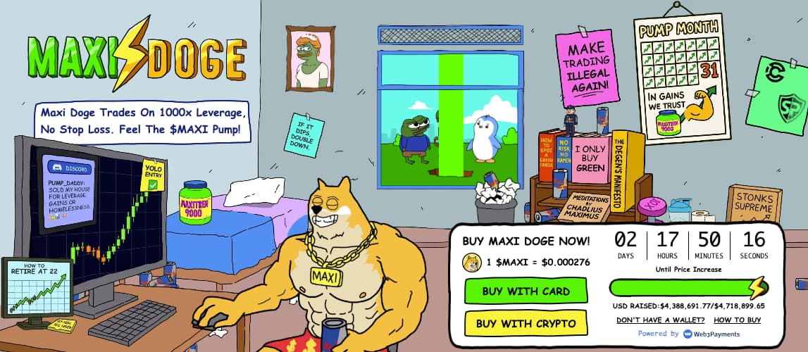 Maxi Doge MAXI presale