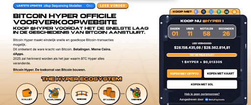 bitcoin hyper crypto koers verwachting