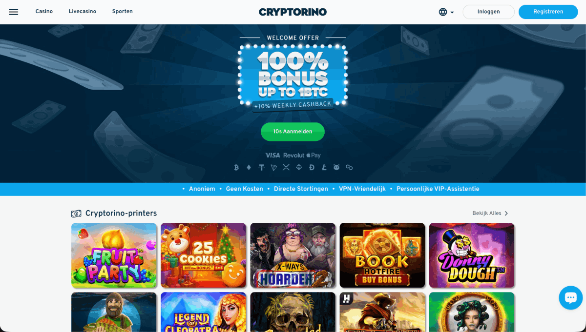 Beste Crypto Casino 2026 – Veilig met Crypto Gokken in Nederland