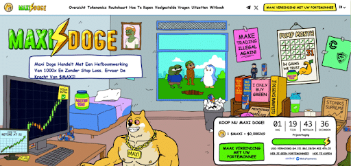 maxi doge crypto koers verwachting