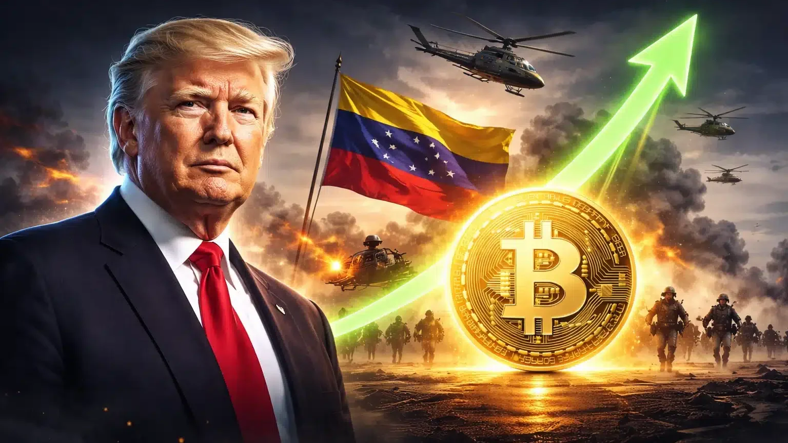 Trump Venezuela actie boost Bitcoin koers – crypto experts explosie in januari