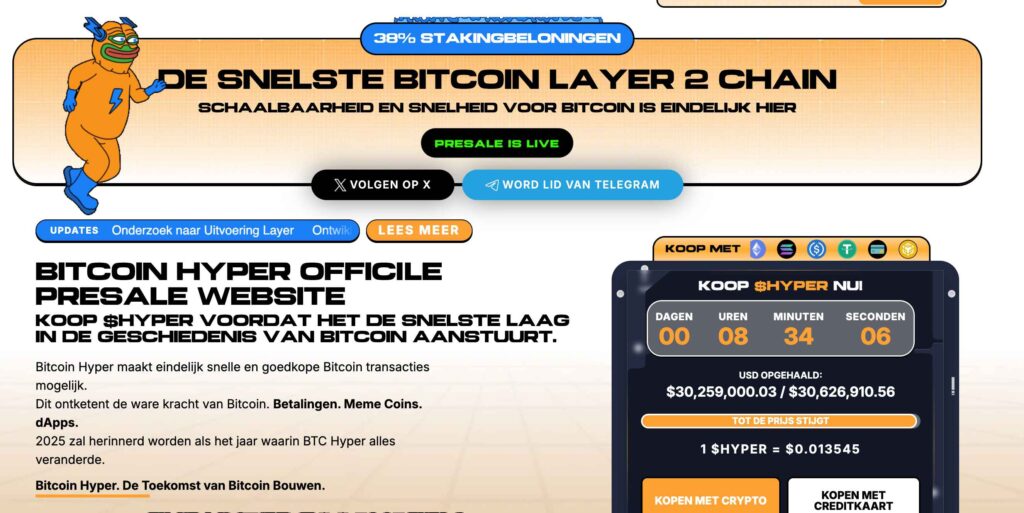 Bitcoin Hyper meme coin presale