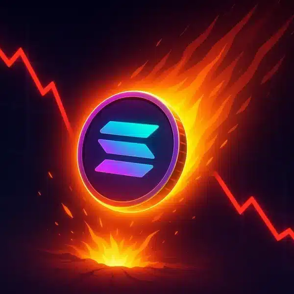 Solana koers crasht naar kritiek $112 niveau – breekt SOL support of komt er herstel?
