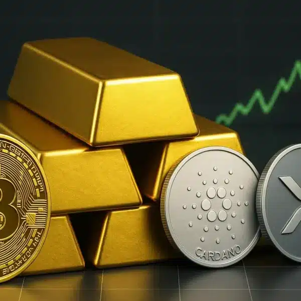 Goud en zilver koersen halen record na record – waarom de BTC, ETH en XRP niet volgen
