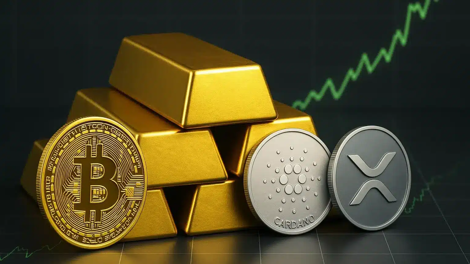 Goud en zilver halen record na record - waarom crypto niet volgt