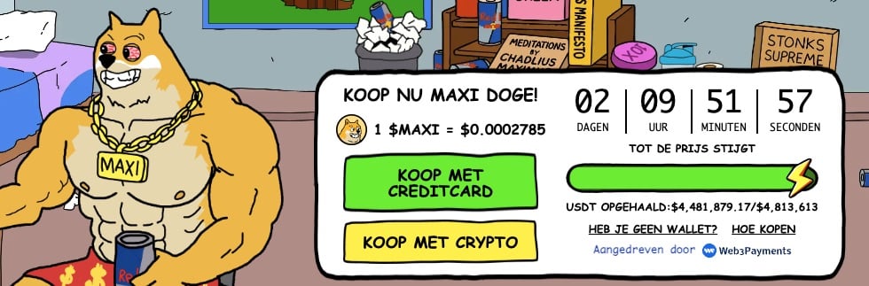 Maxi Doge presale $MAXI token