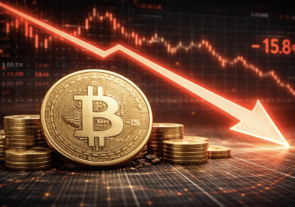 Bitcoin koers crasht naar $82K na Fed onzekerheid – 270k traders zien winst in rook op gaan