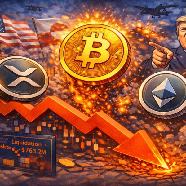 Top 3 crypto koersen vandaag: XRP leidt rally, Bitcoin test $78K, ETH richting $2.400