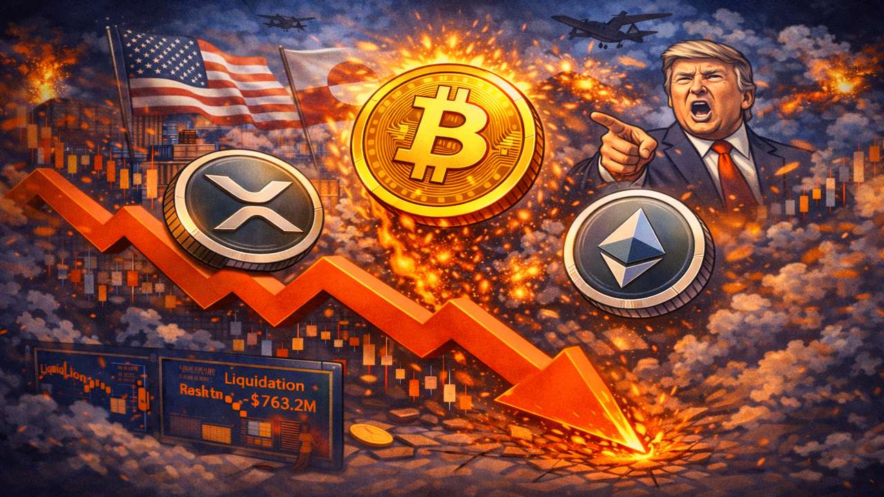 Top 3 crypto vandaag 20 januari: BTC, XRP en ETH onder druk