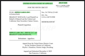 XRP SEC case definitief gesloten