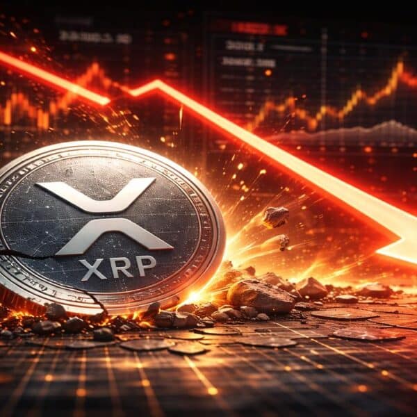 XRP koers kan naar $1 zakken eind maart door dalende exchange volumes