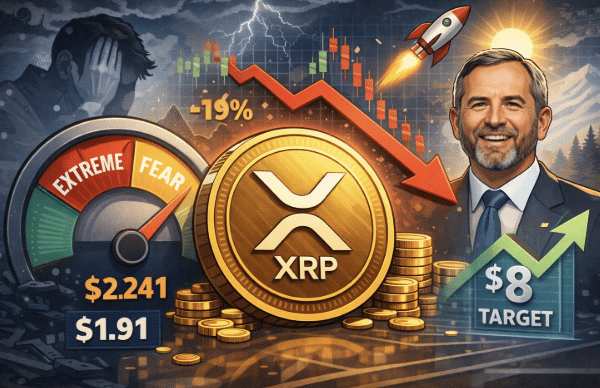 XRP koers sentiment neutraal na 19% crash – Gemini en crypto expert voorspelt 2x rally
