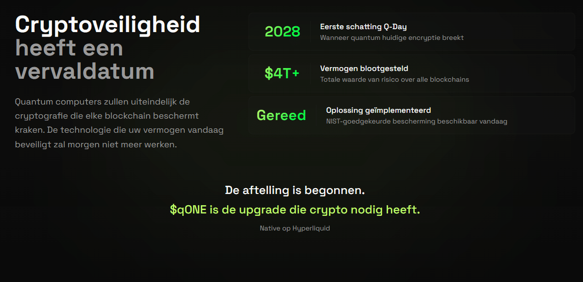 De veiligheid van crypto heeft een vervaldatum