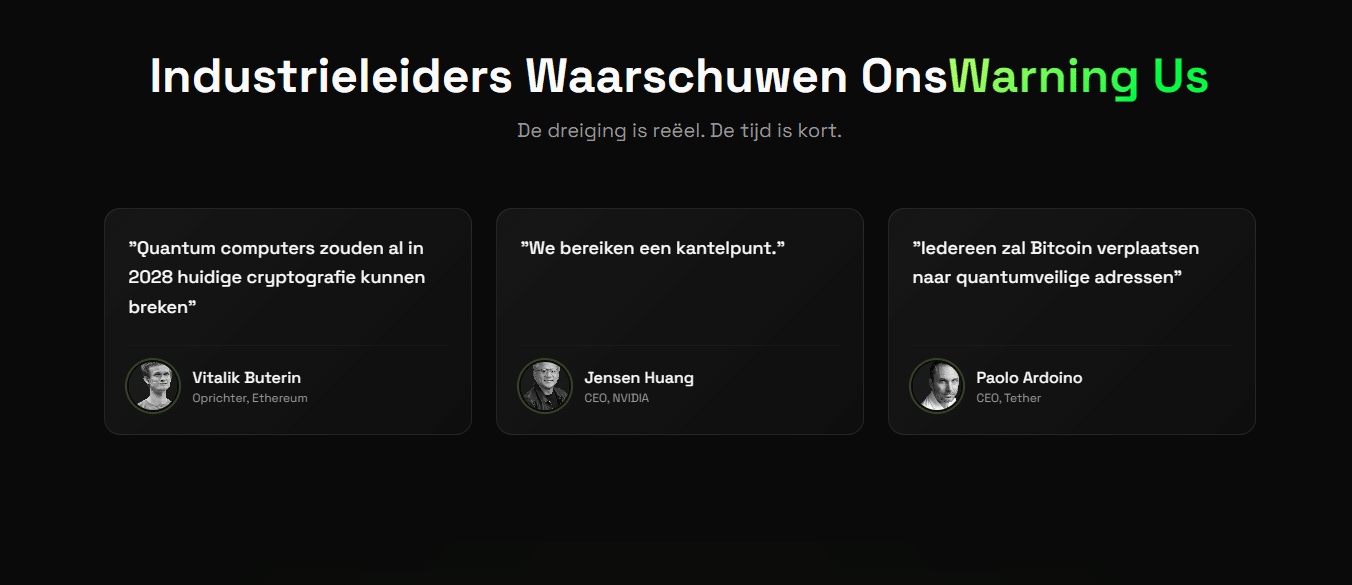 Industrieleiders in crypto waarschuwen voor de toekomst