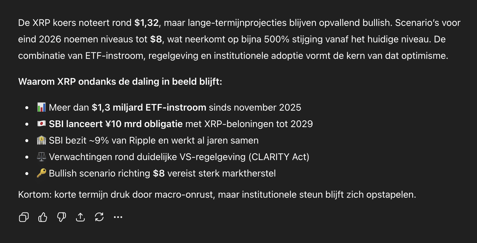 Waarom XRP ondanks de daling in beeld blijft