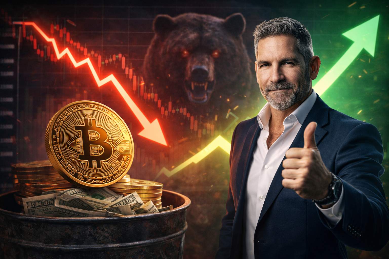 Bitcoin koers 2 jaar in bear market – Grant Cardone ziet 4x stijging komen