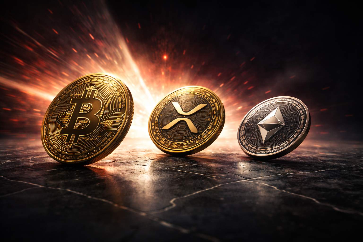 Crypto crash 23 februari: waarom Bitcoin, XRP en Ethereum dalen na Trump tarieven