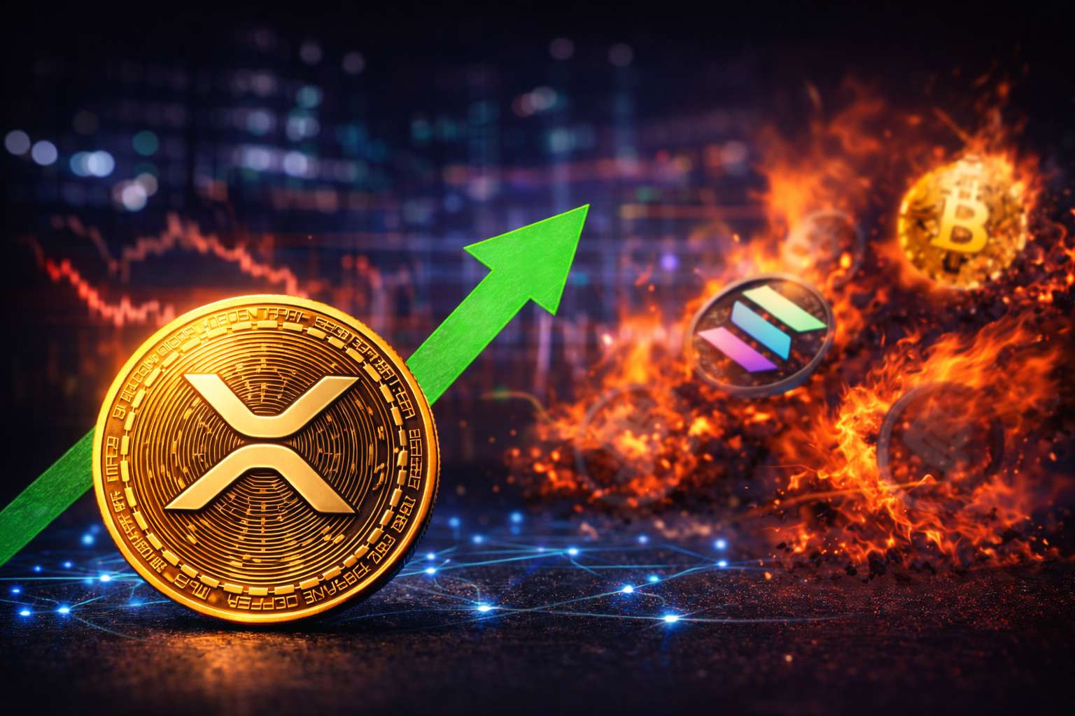 XRP houdt stand terwijl alts crashen – herhaalt patroon van 60.000% rally in 2026?
