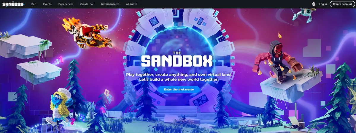 The sandbox lobby