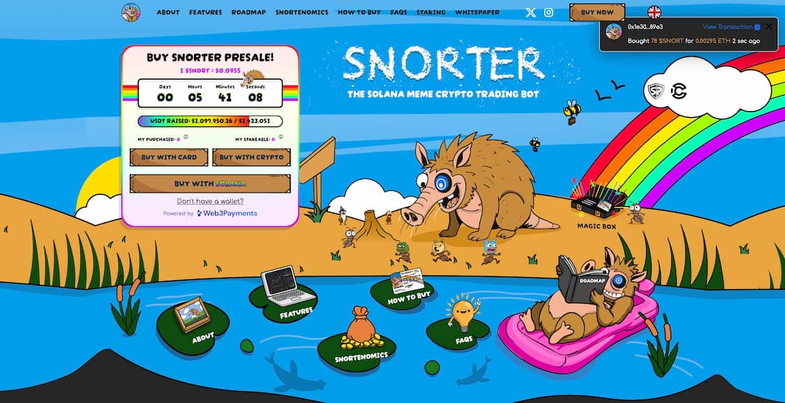 snorter nettside