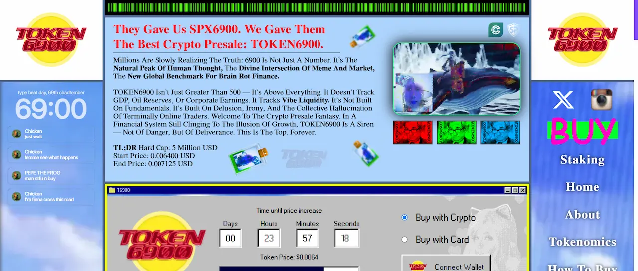 token6900 landingpage